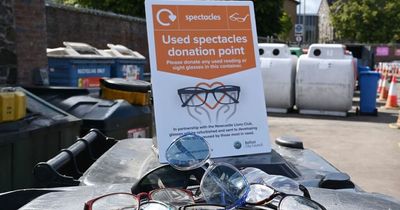 Belfast City Council recycling unwanted spectacles to help developing countries