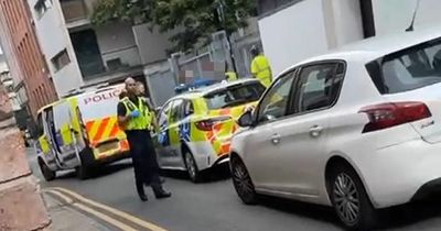 Police descend on Northern Quarter as man, 31, 'resists arrest'