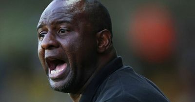 Patrick Vieira makes Crystal Palace admission after the Eagles' victory at Oxford United