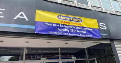 B&M's supermarket chain Heron Foods to open Bristol store tomorrow