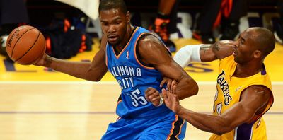 Kevin Durant amazingly recalled how he scored on Kobe nearly a decade ago based on one photo