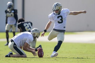 Wil Lutz improves to 49-of-51 on field goal tries in Saints training camp