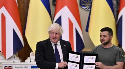 UK’s Boris Johnson, in Kyiv, Warns against ‘Flimsy’ Plan for Talks with Russia