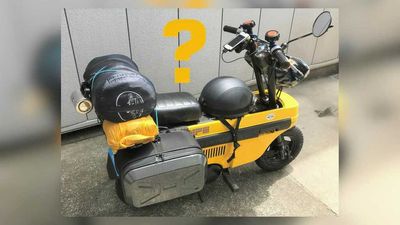 Why You Absolutely Should Take Your Honda Motocompo Moto Camping