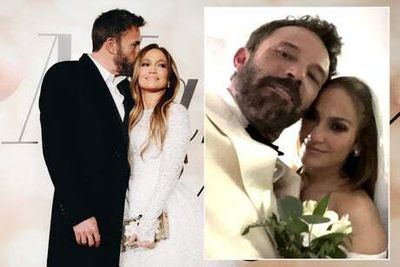 Ben Affleck paid tribute to Jennifer Lopez and her children in an ‘impassioned’ wedding speech