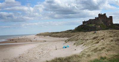 Bamburgh beach officially voted the best in England