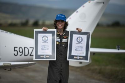 British-Belgian teen becomes youngest round-the-world solo flier