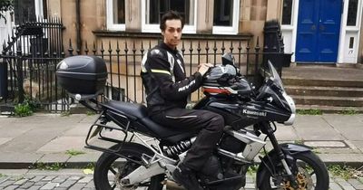 Balaclava-clad riders threaten biker 'with blade' while travelling at 40mph on Scots road