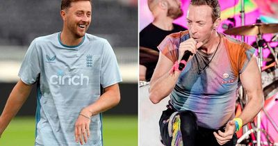 England's Ollie Robinson "blown away" after fitness advice from Coldplay's Chris Martin