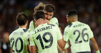 Man City player ratings vs Barcelona with Julian Alvarez lively