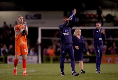 Graham Potter satisfied as Brighton reach third round with win at Forest Green