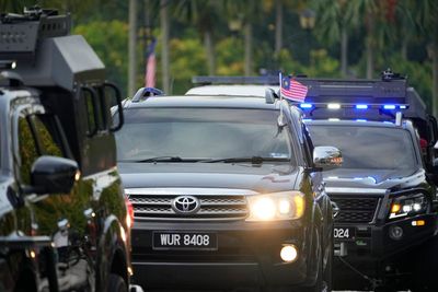 Jailed Malaysian ex-PM Najib returns to court for 1MDB trial
