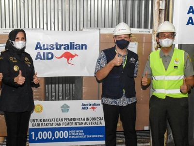 Aussie vaccine delivery lands in Indonesia