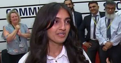 GMB viewers cringe as presenter steps in to read out student's GCSE results live on air