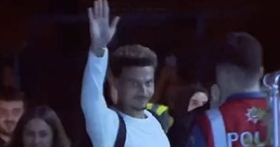 Dele Alli receives incredible welcome in Istanbul ahead of Besiktas switch