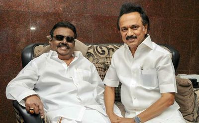 CM Stalin wishes Vijayakant a healthy, long life