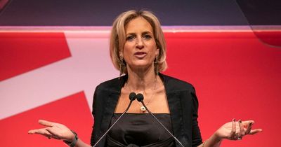 Emily Maitlis says 'active Tory agent' has grip on BBC in no-holds-barred speech