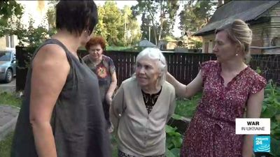 'We will overcome this': Ukrainian families reunited after Russian retreat