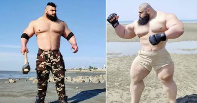 Iranian Hulk deletes every 'photoshopped' picture after embarrassing boxing fight