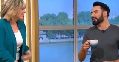 This Morning's Ruth Langsford walks off set as 'secret' footage shown