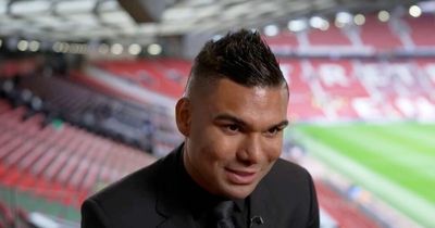 Casemiro admits Man Utd move is 15 years in the making in first message to new teammates