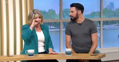 ITV This Morning's Ruth Langsford runs off set after being reduced to tears live on air