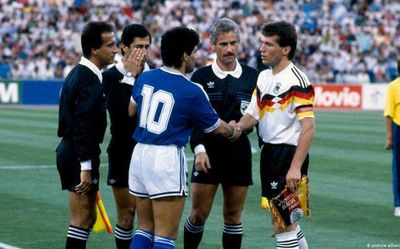 Matthäus returns Maradona jersey from 1986 FIFA World Cup final