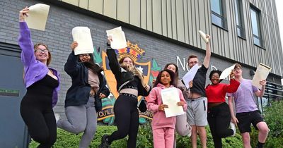 Students celebrate across Liverpool after GCSE success