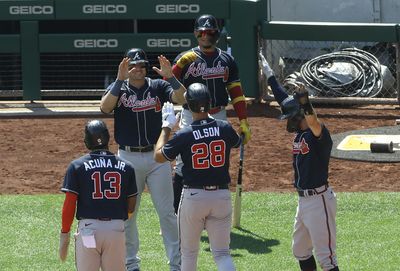 Atlanta’s Matt Olson hit the type of grand slam that you dream about