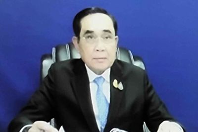 Prayut in work-from-anywhere mode