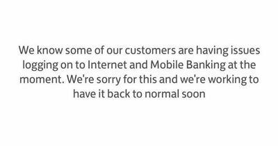 Lloyds Bank issue statement as online and app service goes down