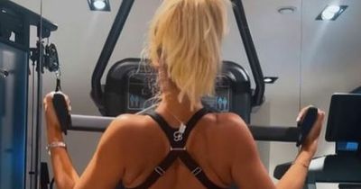Christine McGuinness shows off her toned physique as she calls gym her 'therapy' after split from Paddy