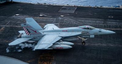 Top Gun fighter jet worth £56m recovered from ocean floor after storm flung it into sea