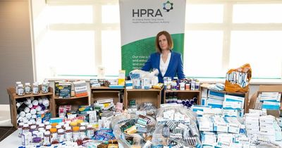 Over half a million illegal medicines seized in Ireland in first half of 2022