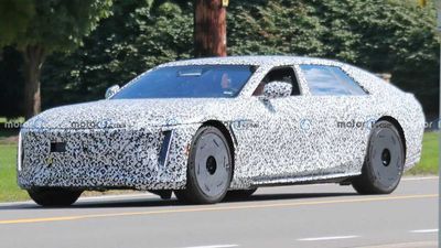 Cadillac Celestiq Spied Riding On Michelin Pilot Sport Tires