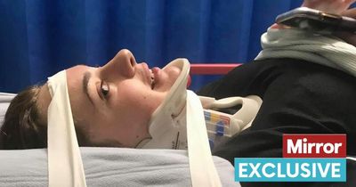 Teenager breaks her neck attempting TikTok challenge after being egged on by pals