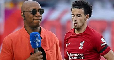 "Sit down!" Ian Wright upset Curtis Jones with reaction to Man Utd goal vs Liverpool