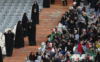 Iran allows women to attend football game in Tehran