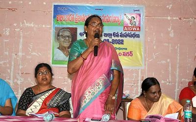 Andhra Pradesh: Action plans will be drawn on women’s safety, says AIDWA leader