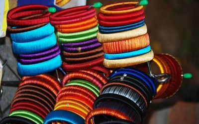 Initiative to train Narikurava group in silk thread jewellery making
