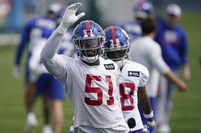 Giants’ Azeez Ojulari injured during joint practice with Jets