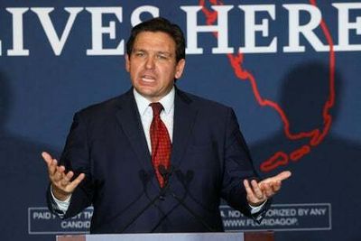 Republican presidential favourite Ron DeSantis says ‘woke’ five times in 19 seconds