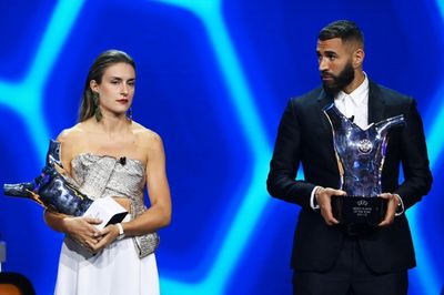 Benzema and Putellas win UEFA player of the year prizes