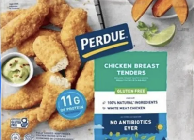 Public health alert issued over Perdue frozen chicken tenders that may contain plastic