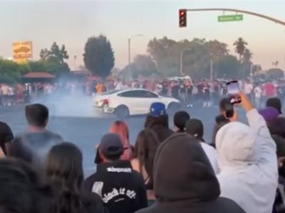 Almost 600 people arrested for street takeovers in LA as residents protest ‘Fast & Furious’ filming