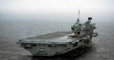 Royal Navy aircraft carrier HMS Prince of Wales heads to US for F-35 exercise