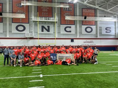 Broncos host local military in Salute for Service boot camp
