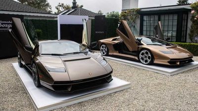 First Lamborghini Countach LPI 800-4 In The US Delivered In Monterey