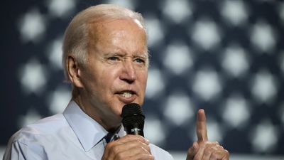 Biden likens Trump-aligned Republicans' ideology to "semi-fascism" at rally in Maryland