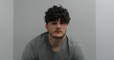 The 'drunk', swaggering 'idiot' who robbed two men armed with a baseball bat... because he 'couldn't be a***d not having money'